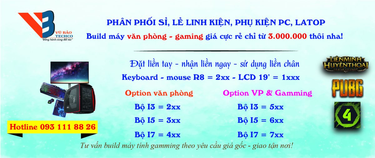 lắp đặt giá rẻ pc