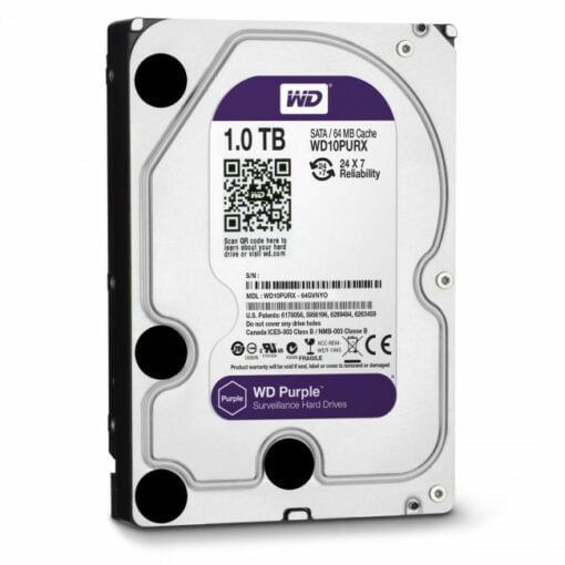 HDD 1TB   WD PURPLE Chính hãng