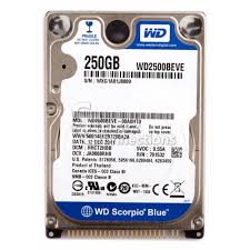 HDD 250Gb WD SATA LAPTOP