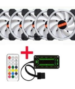 Bộ KIT 5 Fan RAINBOW GEAR RGB + Hub Điều Khiển