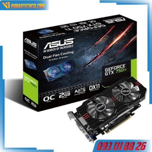 VGA_ASUS_2Gb_GTX750TI-OC-2GD5 2FAN