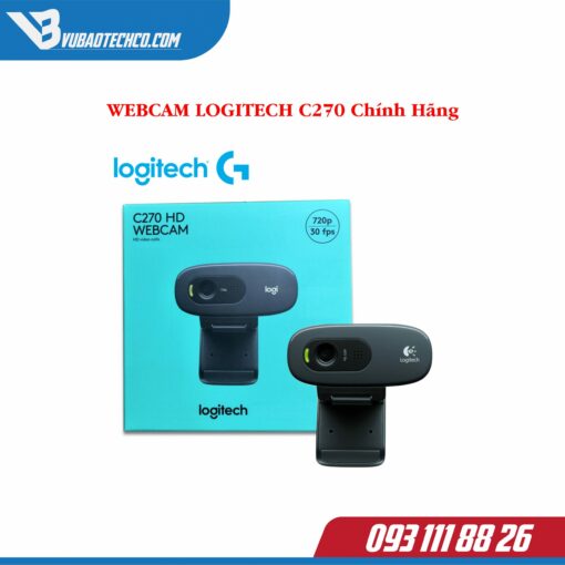 WEBCAM LOGITECH C270 Chính Hãng